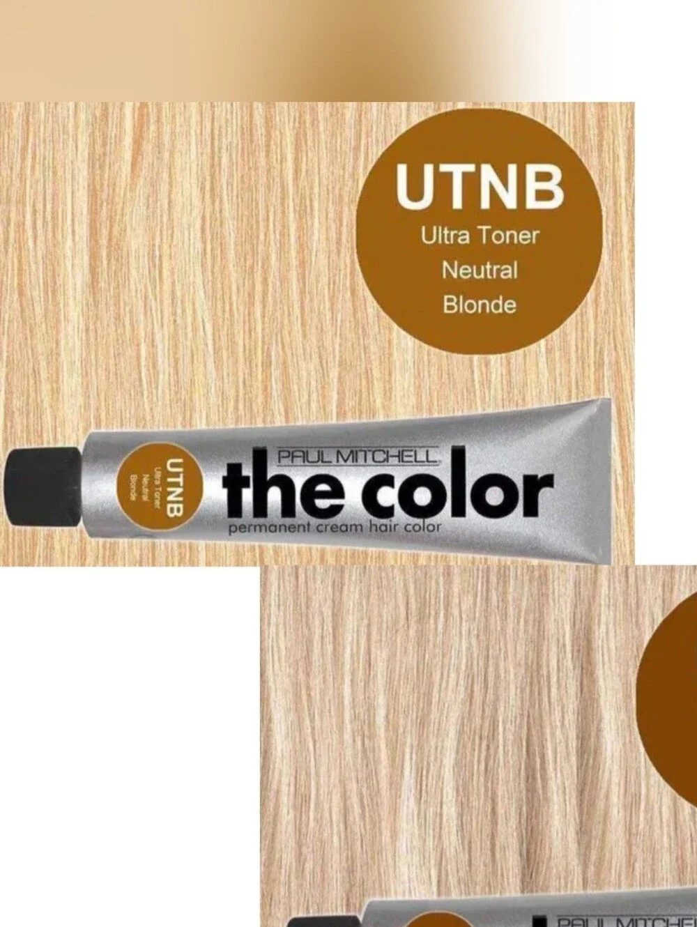 New (3) Paul Mitchell Permanent Cream Ultra Toners Hair Color Size 3 fl oz each
